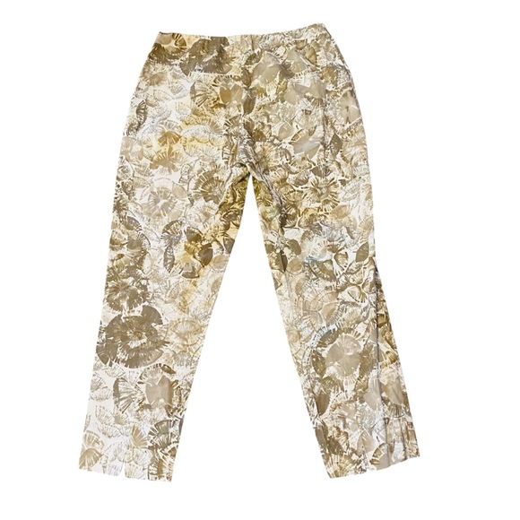 PIAZZA SEMPIONE Printed Audrey Capri Pants - Picture 2 of 8